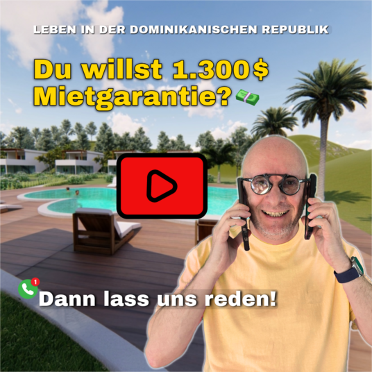 Haus kaufen Dominikanische Republik mit Mietgarantie lass dich beraten
